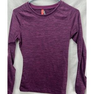 Zakti Long Sleeve Athletic T Women’s Size 4 Purple